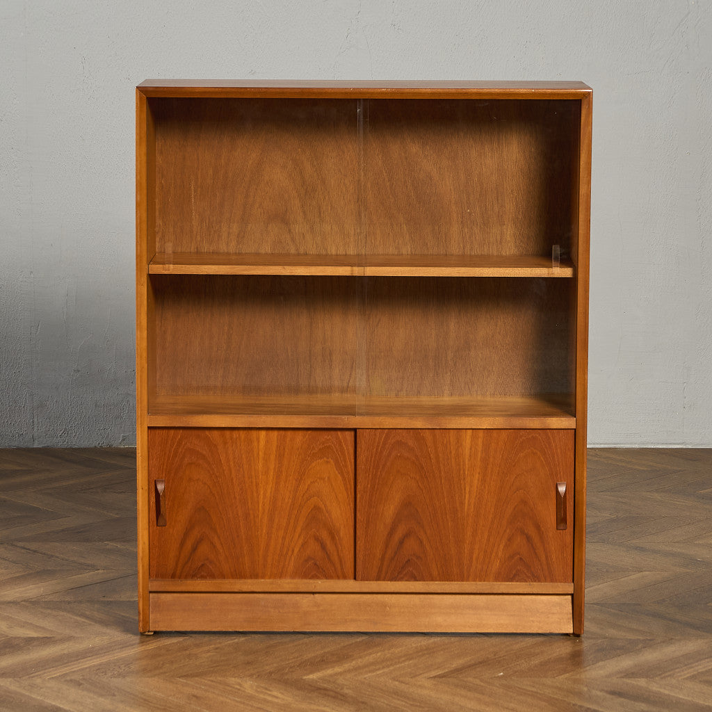 ヴィンテージ ガラスキャビネット