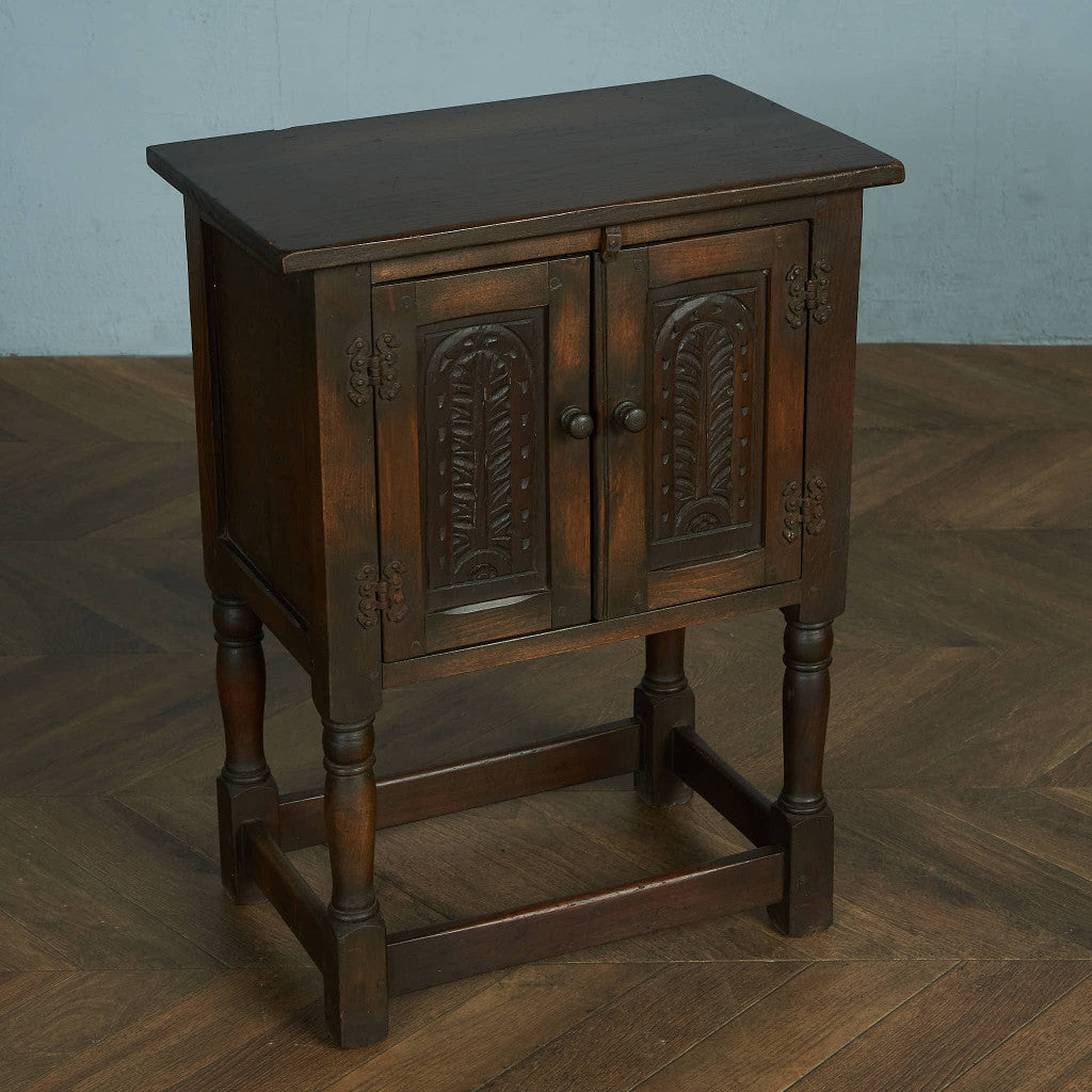 British Oak Side Cabinet/Side Table #84621