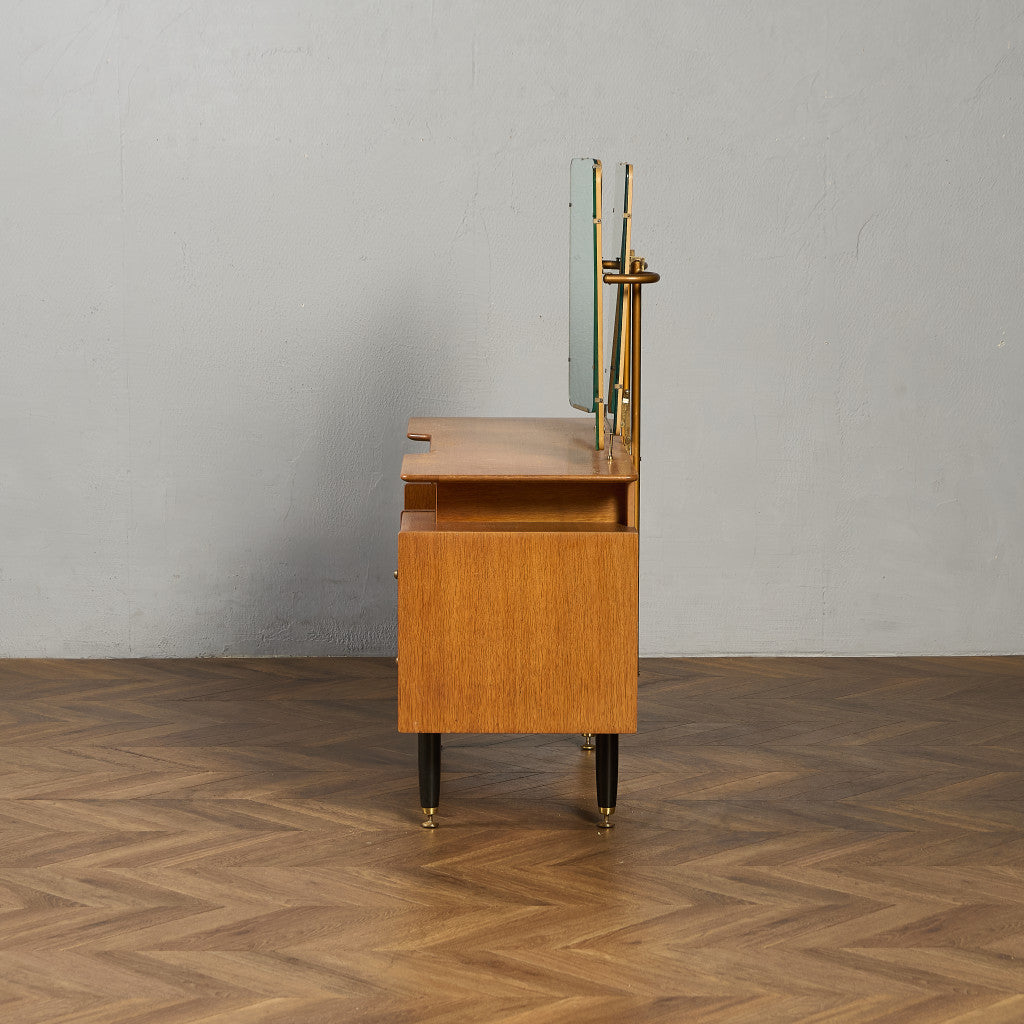 Chinese white ヴィンテージ ドレッサーデスク 初期ゴールドラベル