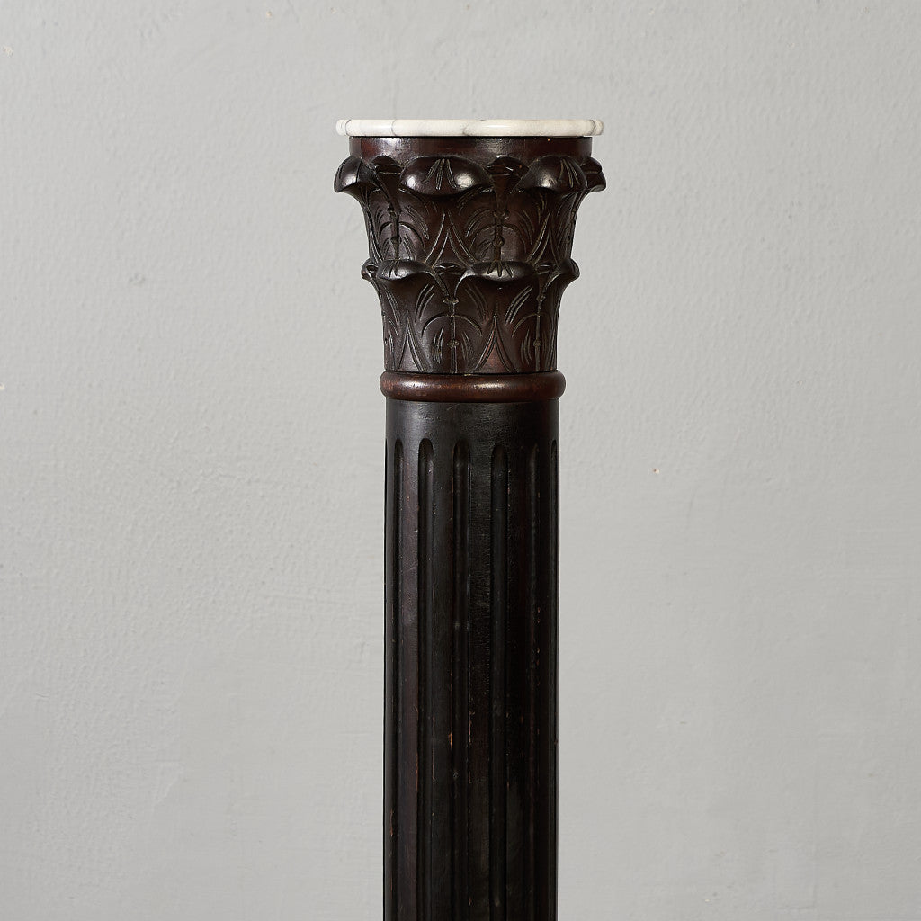 英国 クラシック 大理石 プランタースタンド #96826