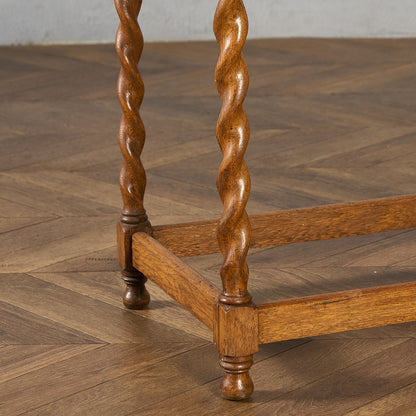 英国 クラシック バーリーシュガーツイスト サイドテーブル #97351