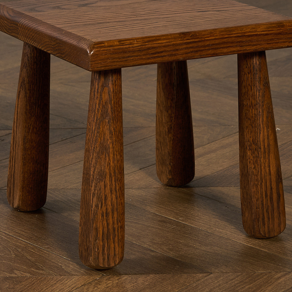 オランダ製 オーク無垢材 ネストテーブル