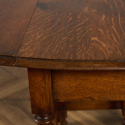 英国 クラシック ドロップリーフ ゲートレッグテーブル