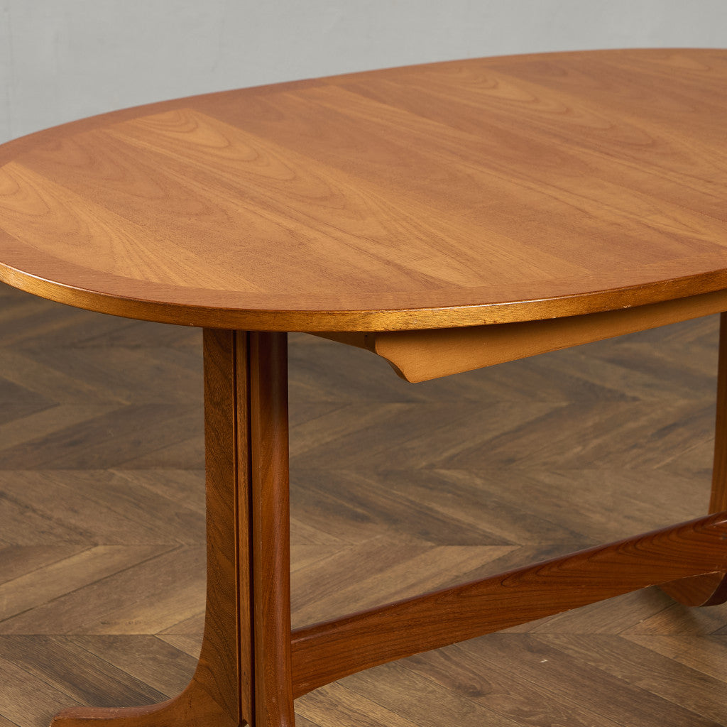 ヴィンテージ エクステンション オーバル ダイニングテーブル