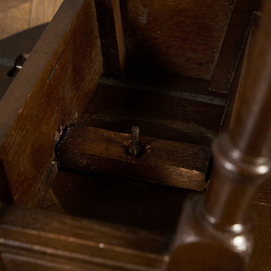 英国 クラシック ターントップ ドロップリーフ サイドテーブル