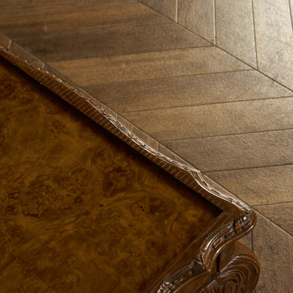 英国 クラシック ガラストップ センターテーブル #86977