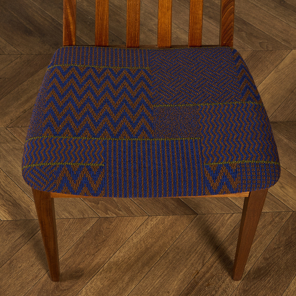 スラットバックチェア 座面張替え済み