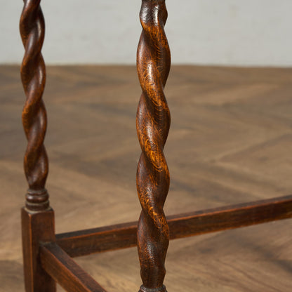 英国 クラシック バーリーシュガーツイスト サイドテーブル #91801