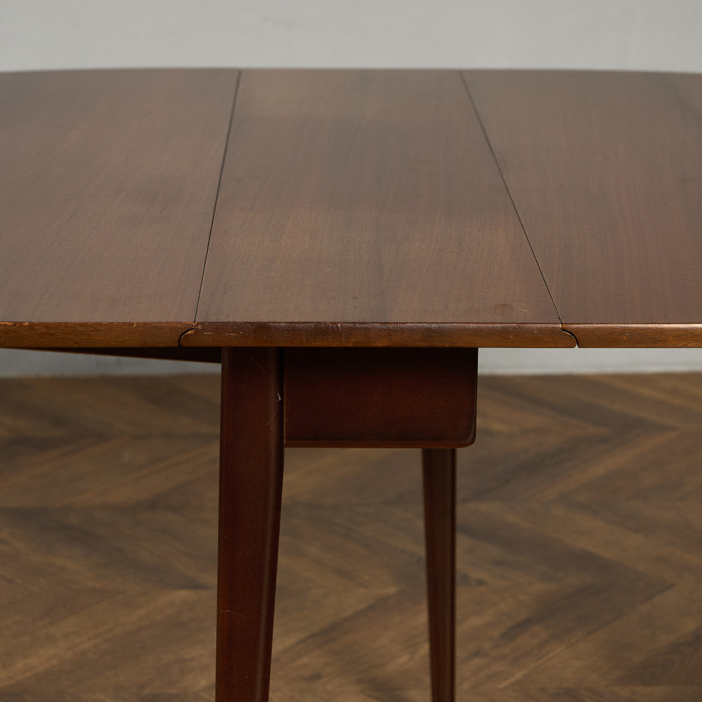 イギリス ヴィンテージ ドロップリーフ ゲートレッグテーブル #97132