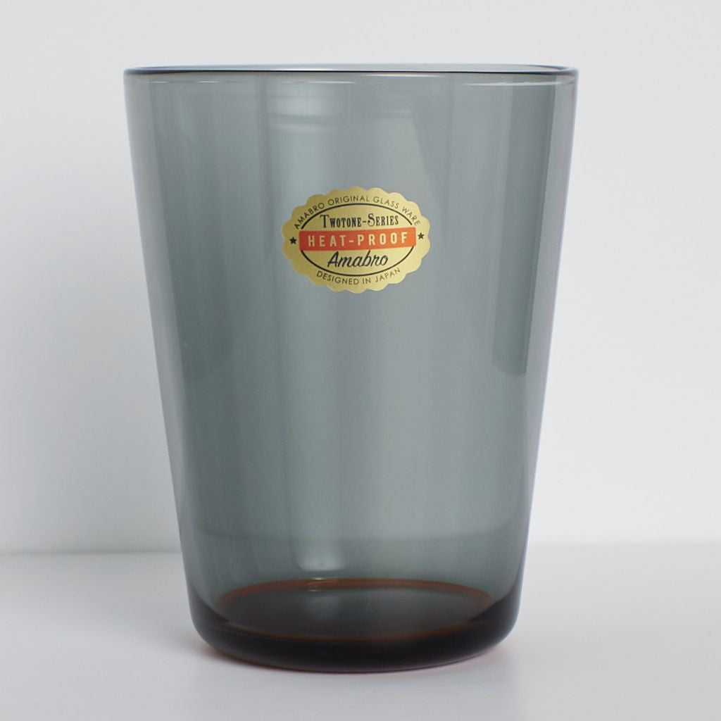 TWO TONE STACKING TUMBLER / Gray × Amber