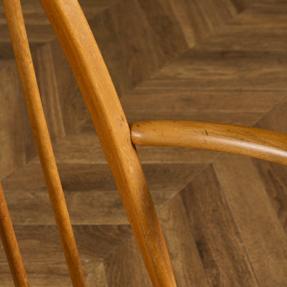 アーコール ERCOL ヴィンテージ クエーカー アームチェア ネイビーブルーラベル #89764