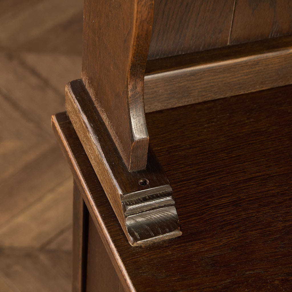 オーク材 ウェルシュドレッサー 食器棚