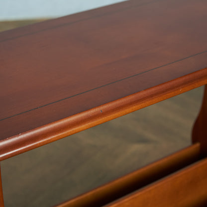 英国クラシック マガジンラック / サイドテーブル #85424