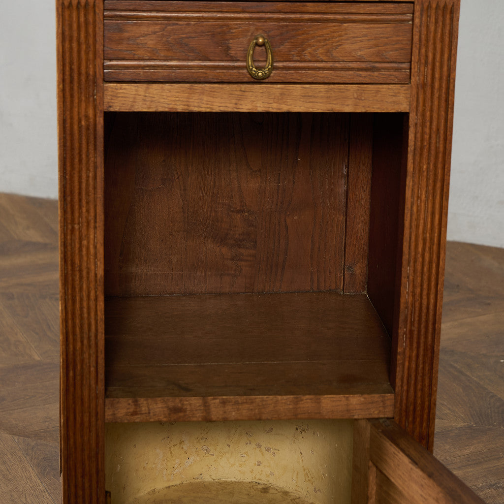 英国 クラシック 大理石 サイドキャビネット #96636