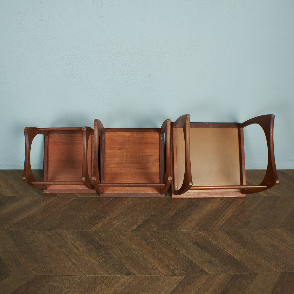 Astro セラミックタイルトップ ネストテーブル (3552D)