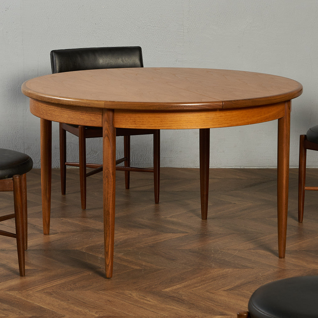 エクステンション ラウンド ダイニングテーブル