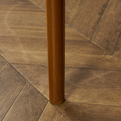 エクステンション ラウンドダイニングテーブル / 天板再塗装済み