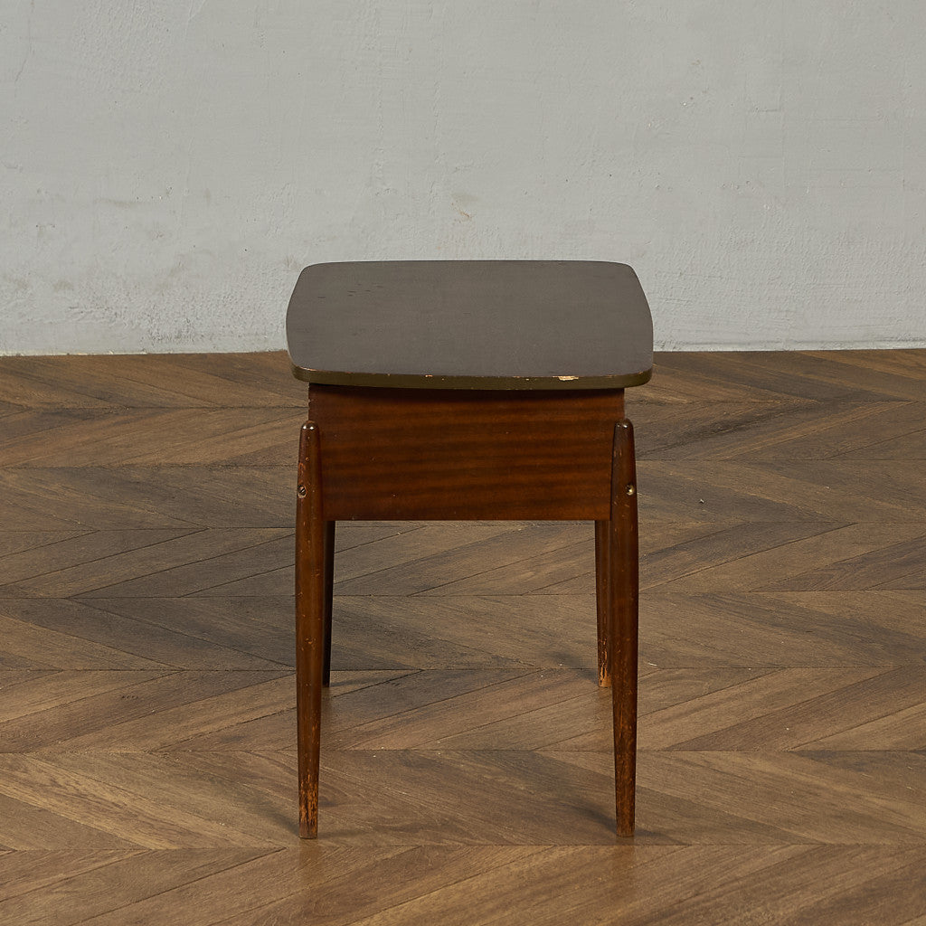 英国 ヴィンテージ ソーイングボックス サイドテーブル