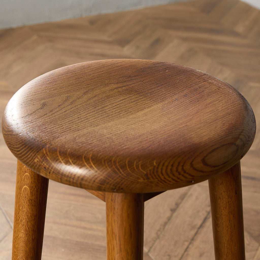 イギリス ヴィンテージ ハイ スツール