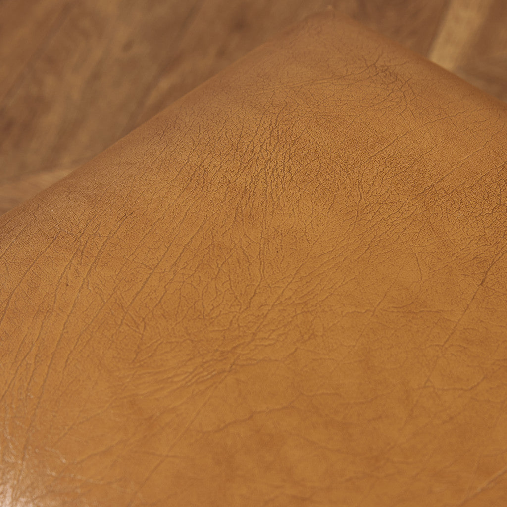 ヴィンテージ スツール付き ガラストップ センターテーブル