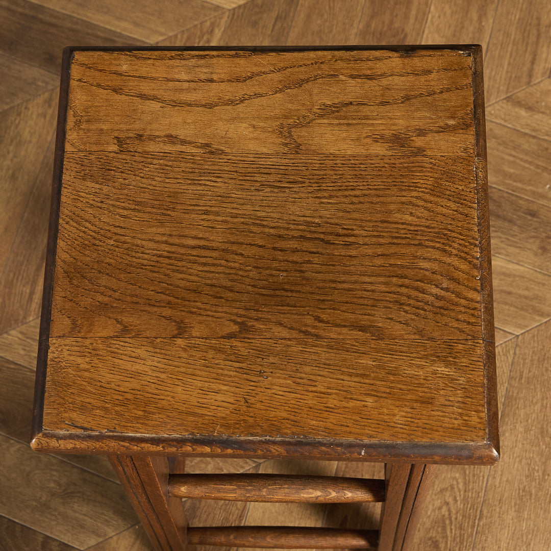 イギリス ヴィンテージ ハイ スツール