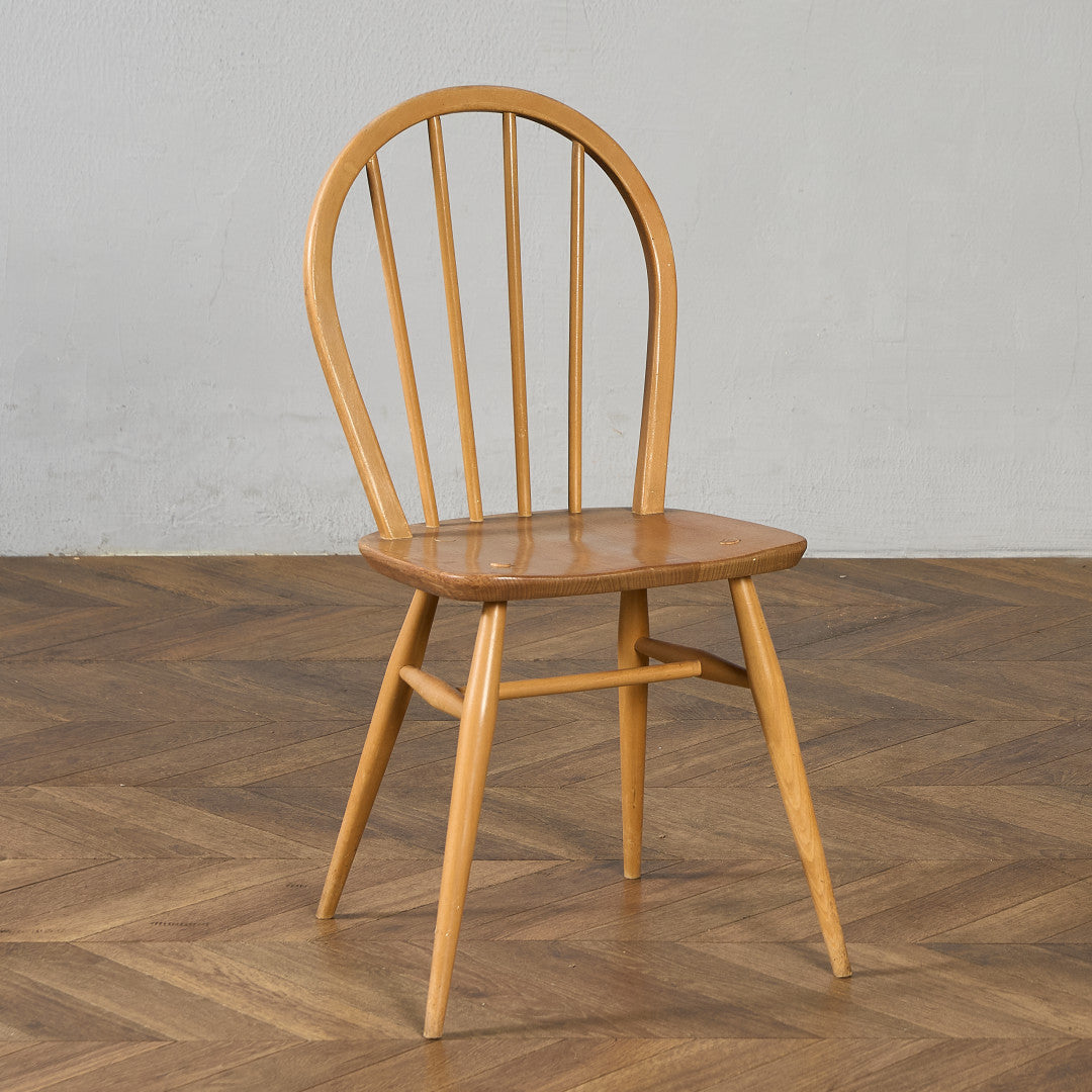 アーコール ERCOL 4本 スポーク フープバックチェア ラウンドゴールドラベル #97224