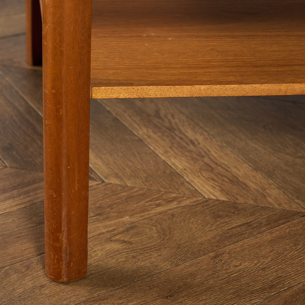 メイヤー myer ヴィンテージ スモーク ガラストップ コーヒーテーブル #91640