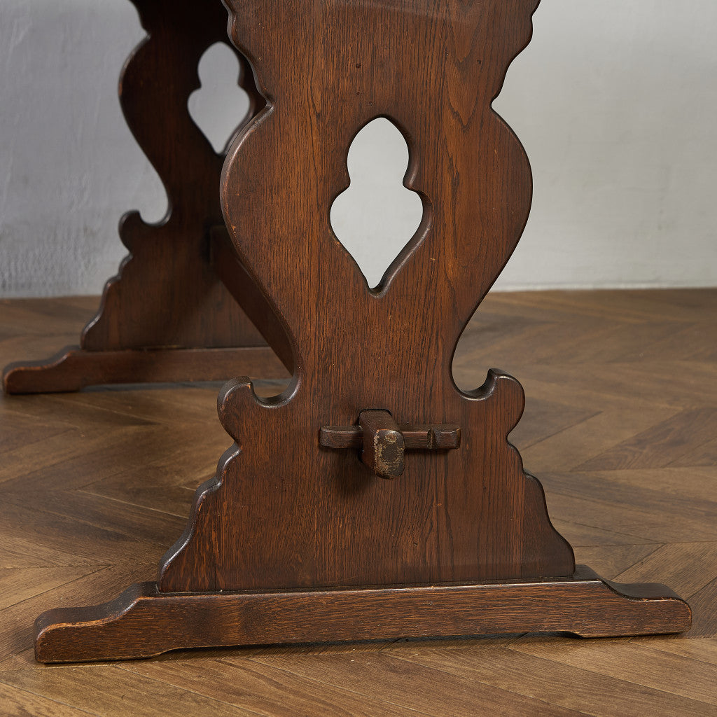 英国 クラシック ドローリーフ ダイニングテーブル