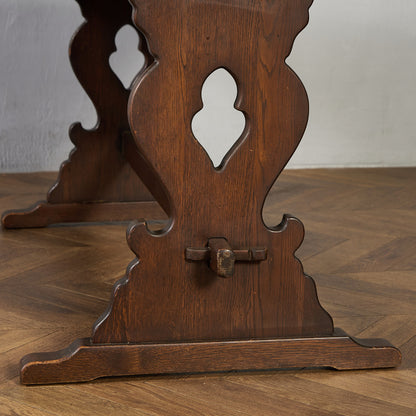 英国 クラシック ドローリーフ ダイニングテーブル