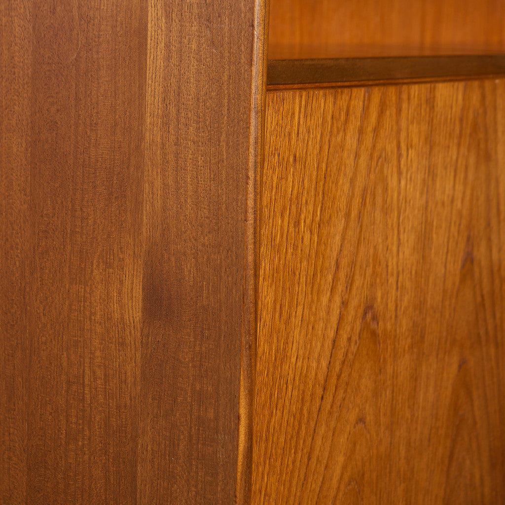 ヴィンテージ ウォールユニット ビューローブックケース