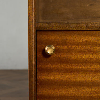 英国ヴィンテージ ガラスキャビネット