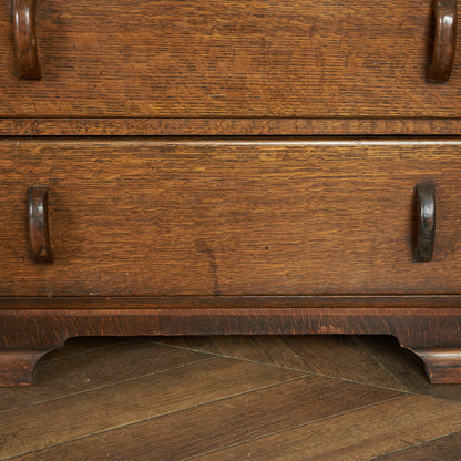 英国 アンティーク 5段 チェスト #84056