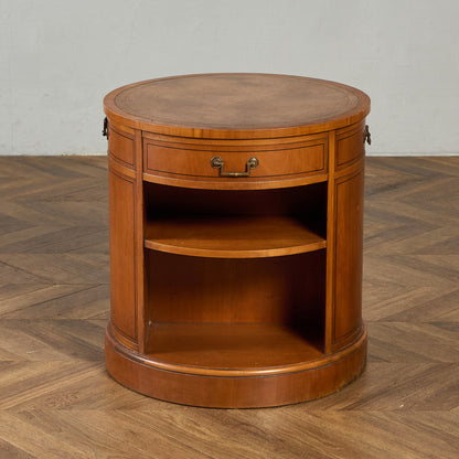 クラシック ドラム テーブル 本棚