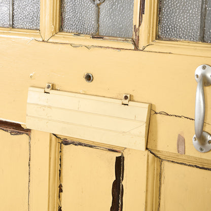 英国 アンティーク ペインテッド ステンドグラス ドア