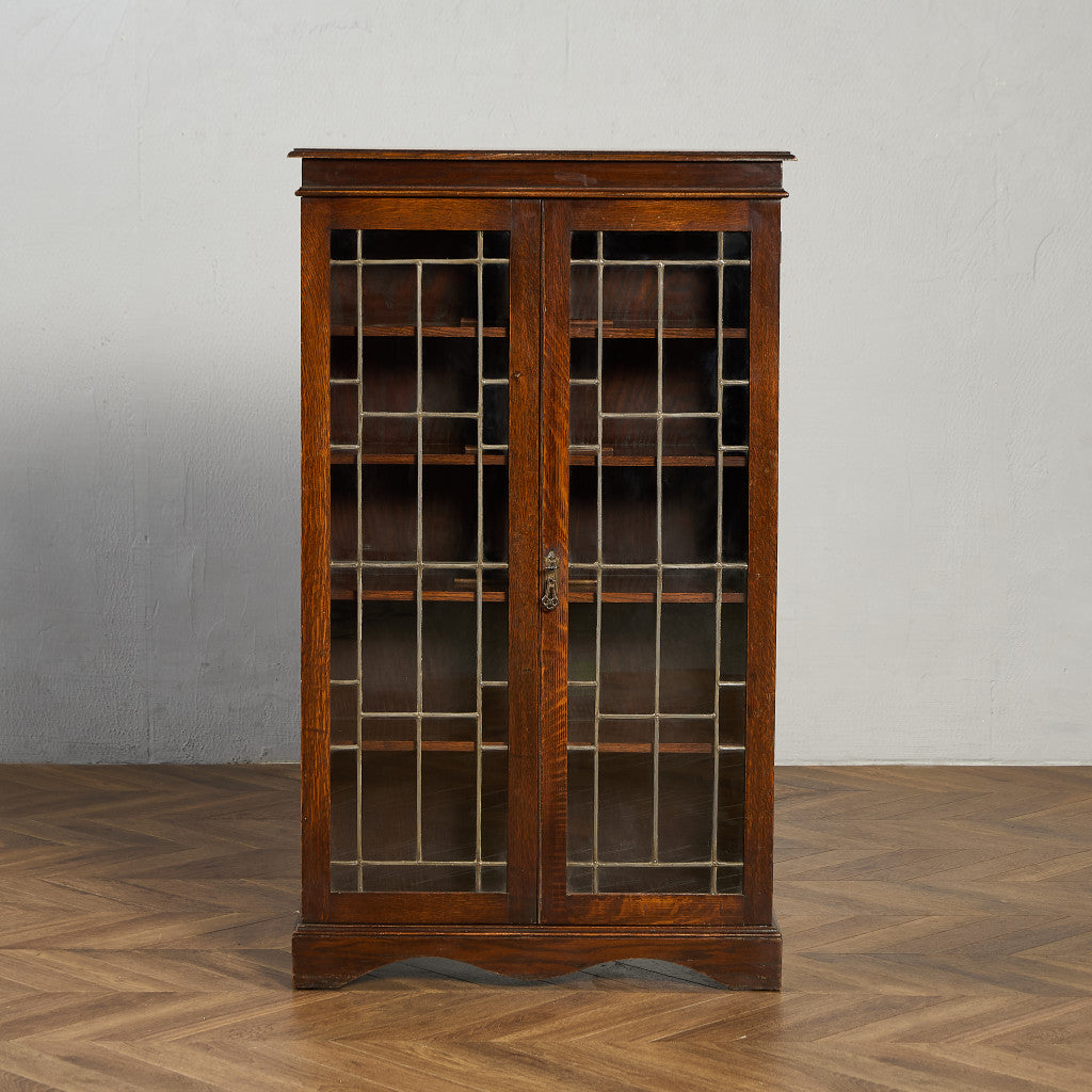 英国 クラシック オーク材 ブックケース 食器棚 #94233 – camori