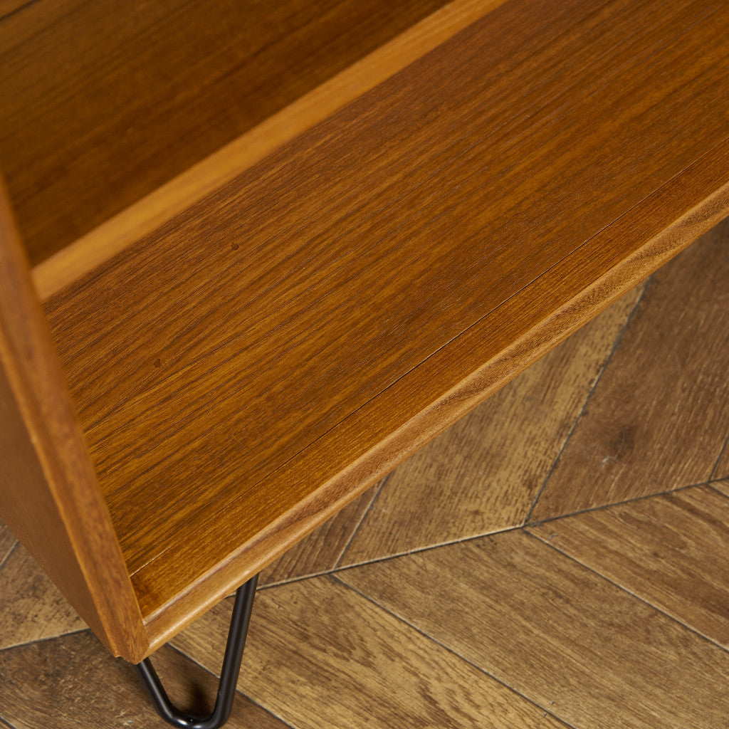 Form FIVE ヴィンテージ ブックケース (カスタム アイアン ヘアピンレッグ)