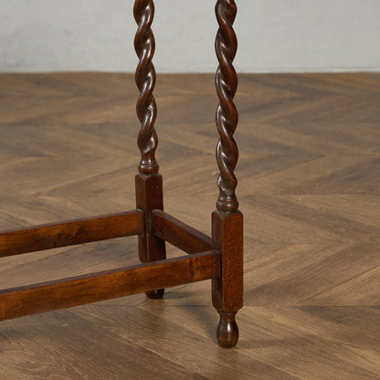 英国 クラシック バーリーシュガーツイスト サイドテーブル