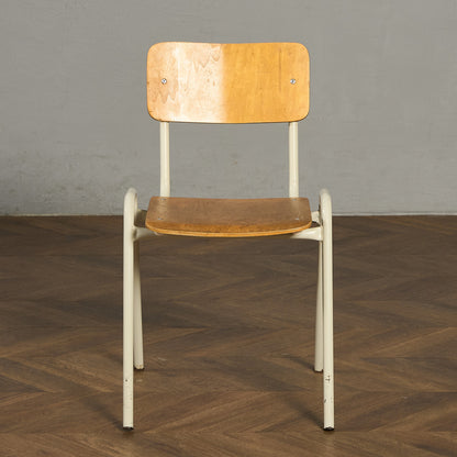 イギリス ヴィンテージ スタッキング スクールチェア #90101