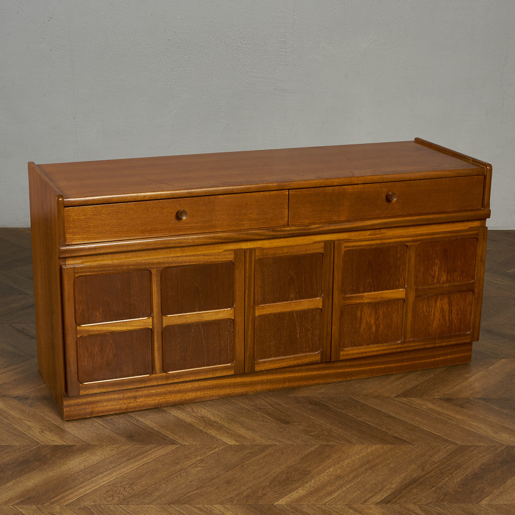 ネイサン Nathan 十字扉 ヴィンテージ ミュージックキャビネット サイドボード #89830