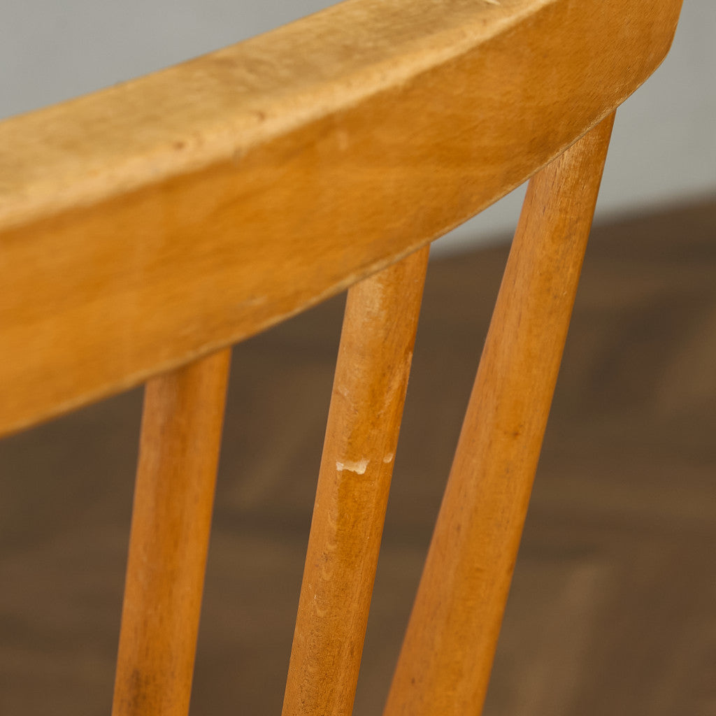 ヴィンテージ スティックバック ハイバックチェア