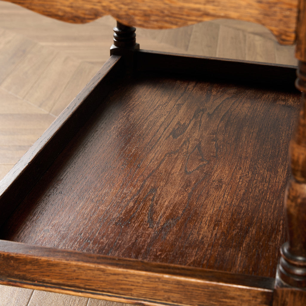 英国 クラシック ドロップリーフ サイドテーブル ティトロリー