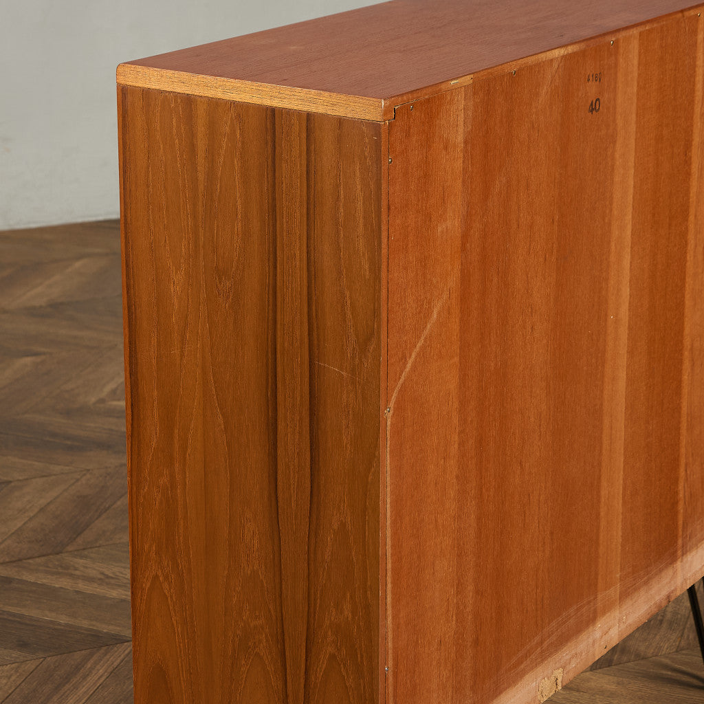 ヴィンテージ ブックシェルフ カスタム アイアンヘアピンレッグ