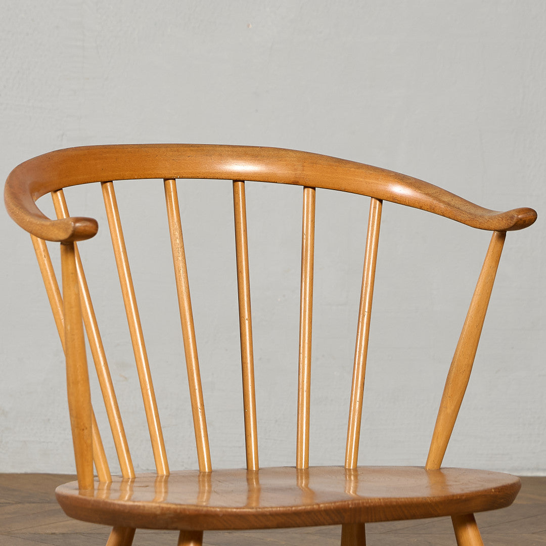 ヴィンテージ　スモーカーズアーコールチェア アーコール ERCOL ヴィンテージ スモーカーズ ローチェア #74400