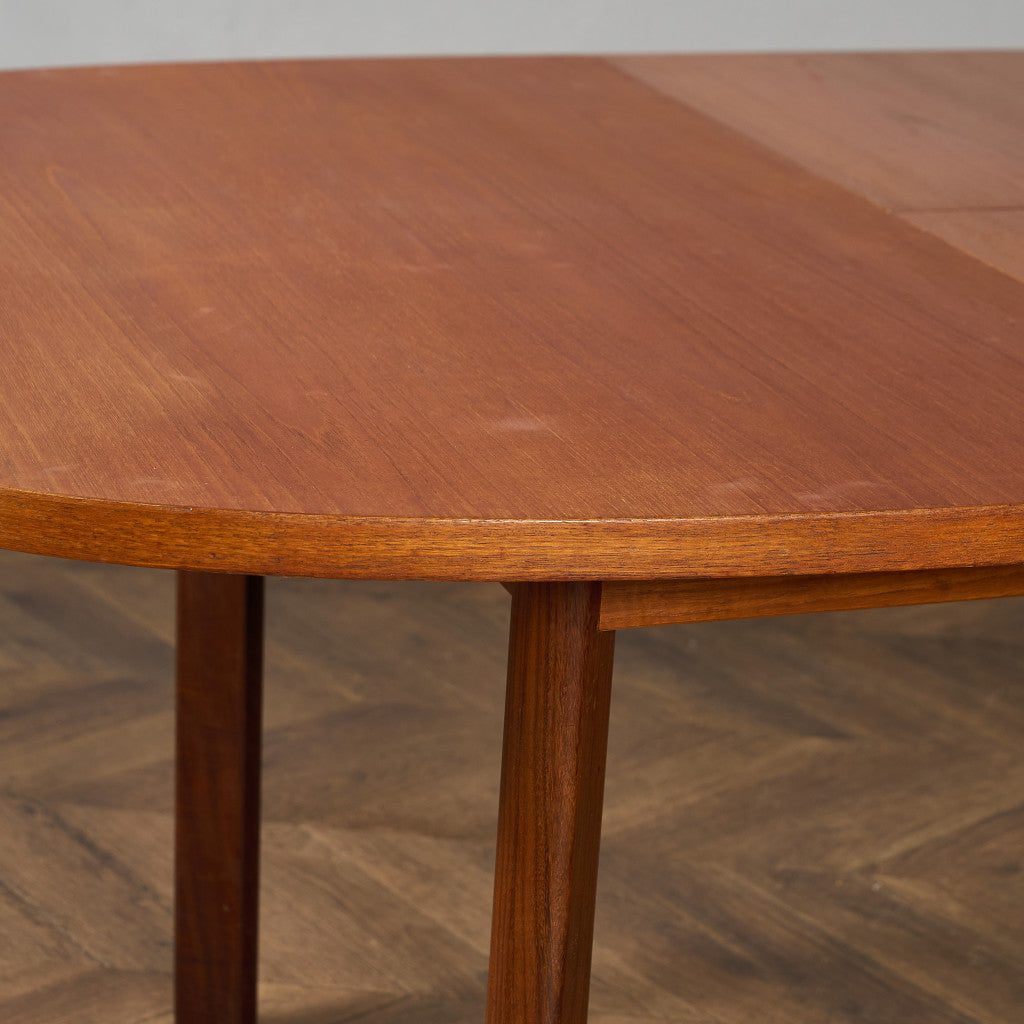 ヴィンテージ エクステンション オーバル ロング ダイニングテーブル