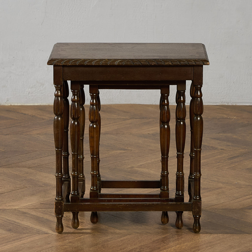 英国 クラシック オーク ネストテーブル #97318