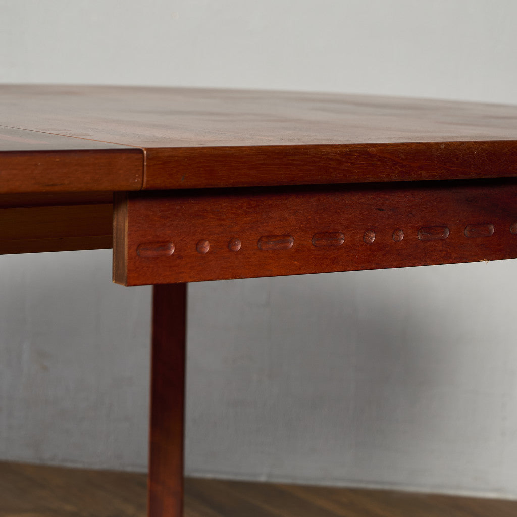 ヴィンテージ エクステンション オーバル ロング ダイニングテーブル