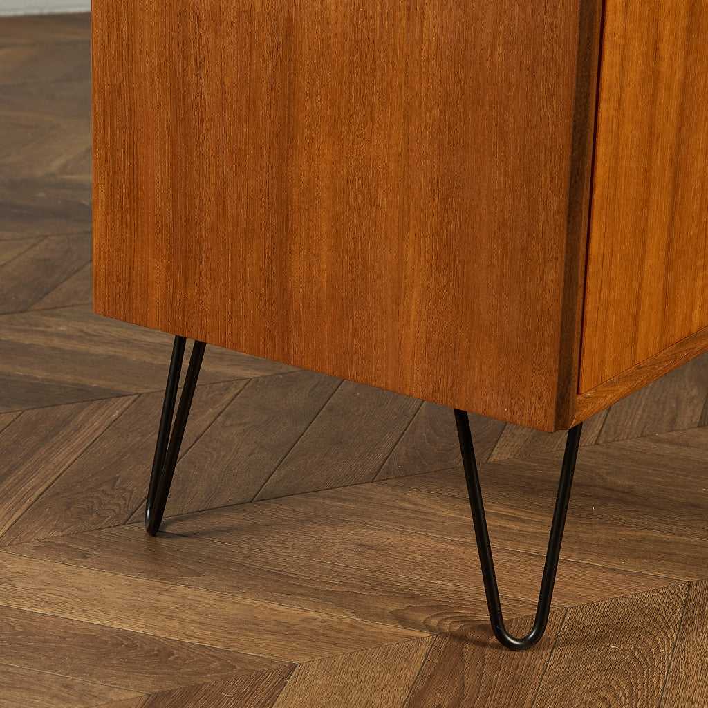 G-PLAN ジープラン　ヘアピンレッグ　キャビネット(直接引き取りも可能) Fresco サイドキャビネット / カスタム アイアンヘアピンレッグ