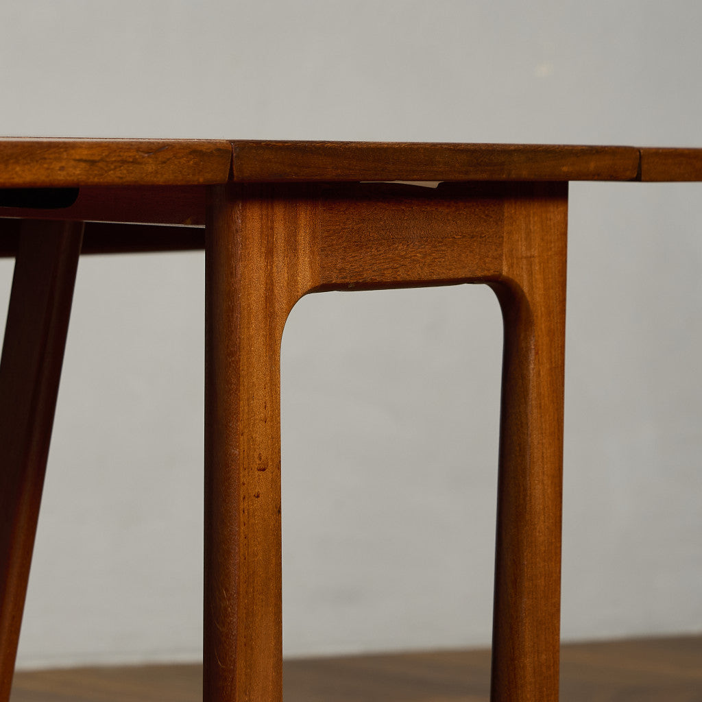 イギリス ヴィンテージ ドロップリーフ ゲートレッグテーブル