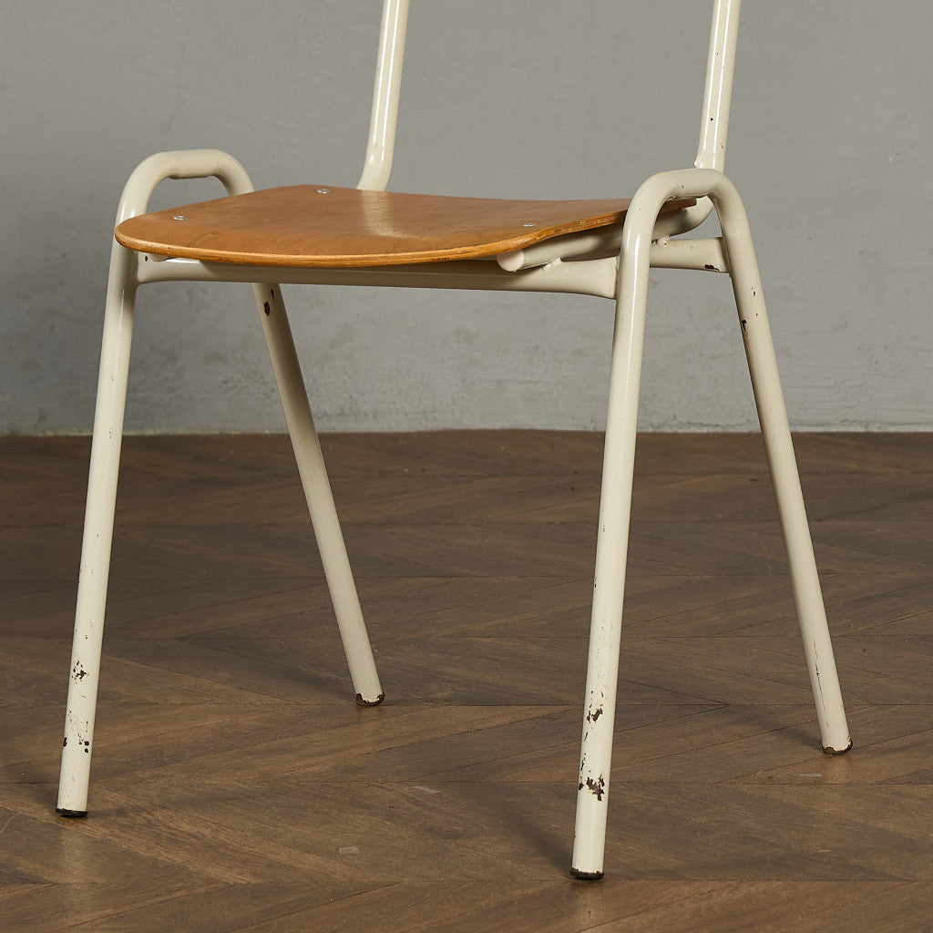 イギリス ヴィンテージ スタッキング スクールチェア