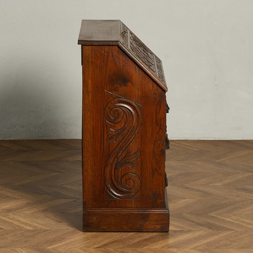 英国 アンティーク ライティング ビューロー